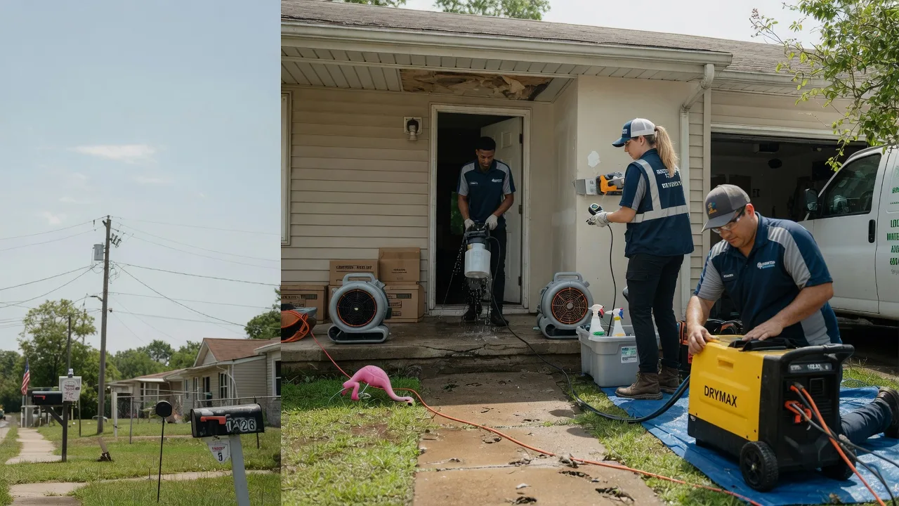 Storm Damage Water Removal in Sugarcreek, OH near me